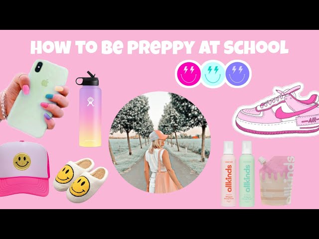 how to be preppy at school | preppy tips and stuff you need!