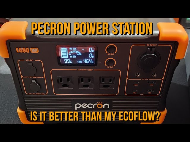 Very Affordable Power Station from Pecron E600LFP