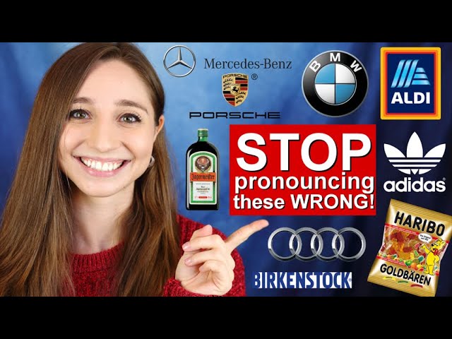 15 German brands YOU pronounce WRONG! | Feli from Germany