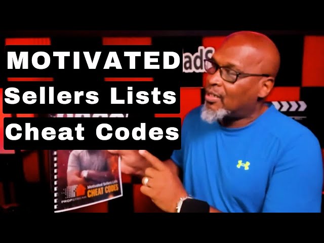 2022 Motivated Sellers Lists Cheat Codes | Pull These Propstream Lists Now