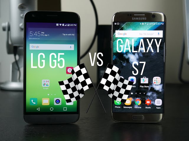 LG G5 vs Galaxy S7/ S7 Edge Speed Test!