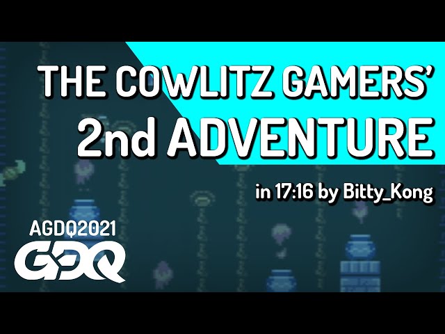 The Cowlitz Gamers' 2nd Adventure by Bitty_Kong in 17:16 - Awesome Games Done Quick 2021 Online