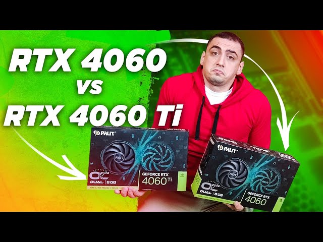 DLSS НЕ ПОМОЖЕТ ? RTX 4060 vs RTX 4060 TI Обзор и тест в играх Nvidia GeForce RTX 4060 Palit Dual OC