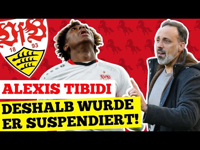 Alexis Tibidi verrät im Interview den Grund, für seine mehrwöchige Suspendierung beim VfB Stuttgart!