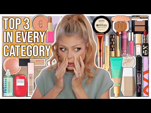 Top 3 In EVERY Makeup Category (39yo combo skin)
