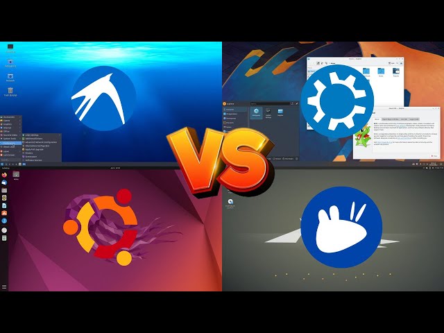 Ubuntu VS  Kubuntu VS  Xubuntu VS  Lubuntu (22.04 LTS) (RAM Consumption)