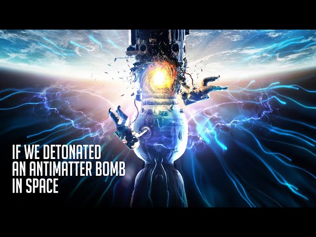 What If We Detonated an Antimatter Bomb in Space?