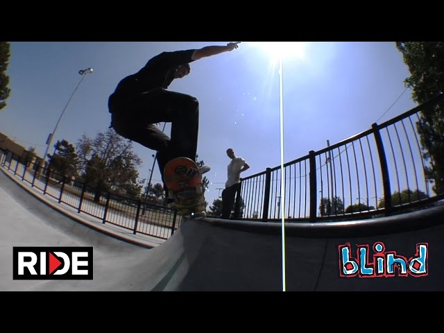 Zach Doelling Skates Ponderosa Park - Blind #DamnEdits