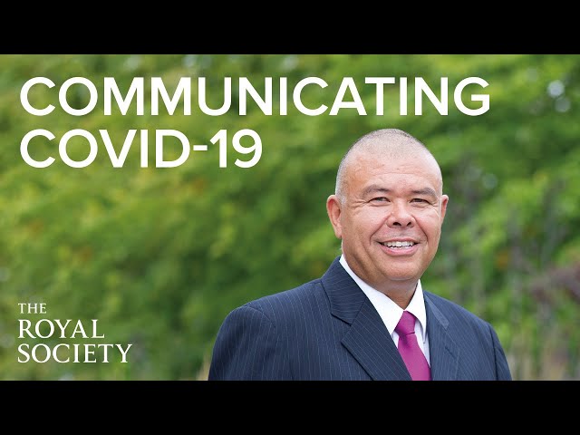 Communicating Covid - with Jonathan Van-Tam | The Royal Society