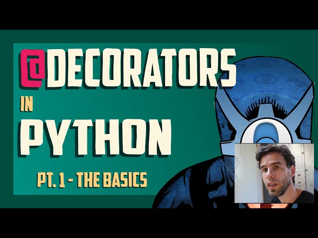 Python Decorators 1: The Basics