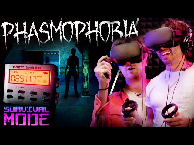 Ryan and Shane Hunt For Ghosts in Phasmophobia • Survival Mode