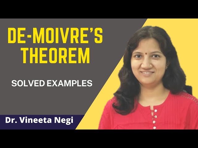 De Moivre's Theorem - Example - Successive Differentiation || In Hindi ||