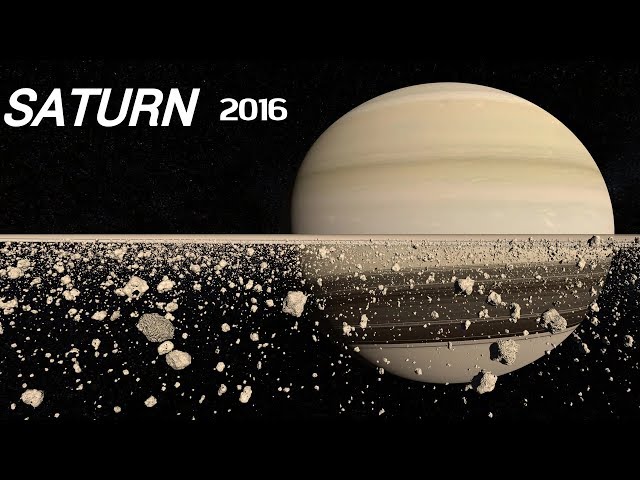 Real Footage and Sound of Saturn. New