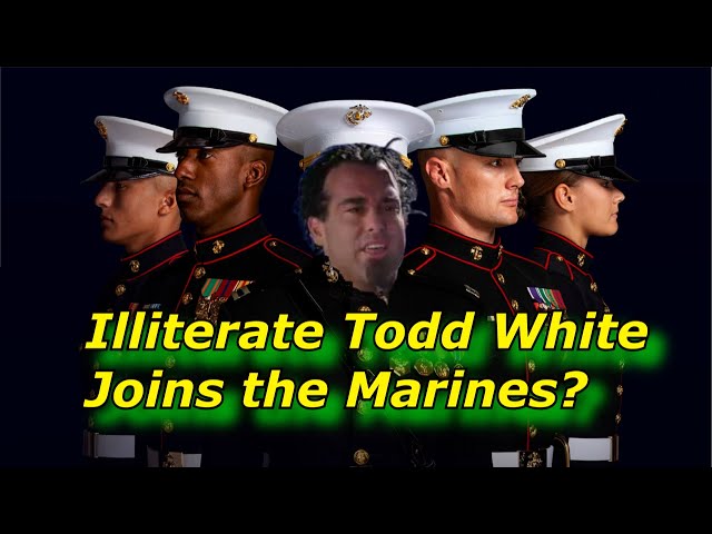 Illiterate Todd White Joins the Marines