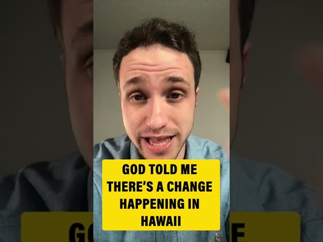 God Told Me He Is Stirring Something Within Hawaii #Shorts #Hawaii