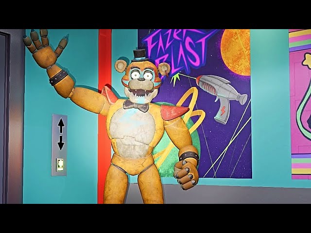 FREDDY WAVES AT GREGORY - FNAF SECURITY BREACH Wholesome Moment! #shorts
