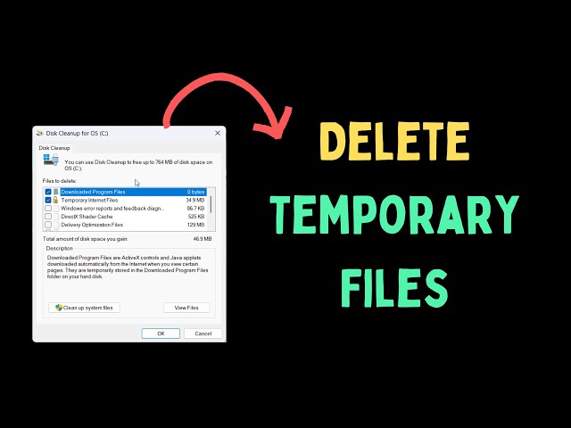 How to Delete Temporary Files in Windows 11