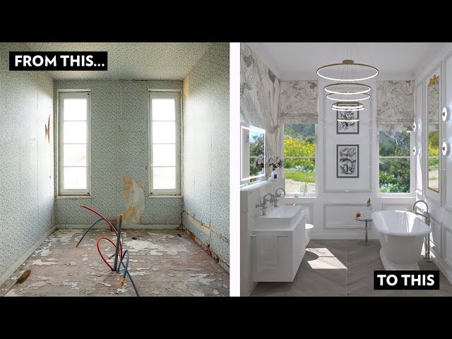 Chateau Master Suite Makeover - How complete strangers redesigned our bathroom