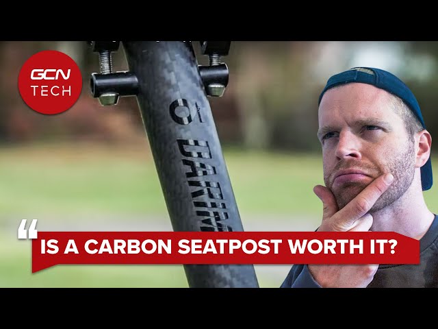 Do Carbon Fiber Seatposts Make Bikes More Comfortable? | GCN Tech Clinic #AskGCNTech