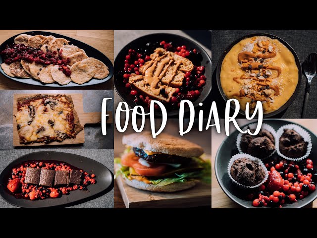 FOOD DIARY - meine Ernährung + neue Rezepte (gesund, ausgewogen, realistisch) // JustSayEleanor