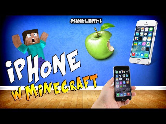 iPHONE W MINECRAFT! - iPhone Apps Mod!