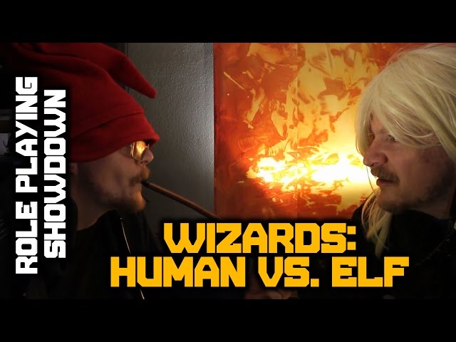 Wizards Showdown! Human vs. Elf