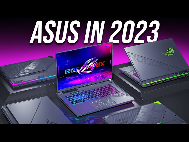 New ASUS Gaming Laptops in 2023 are CRAZY!