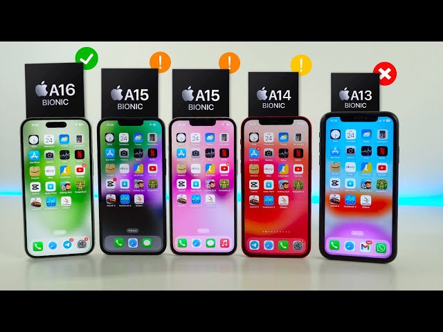 SPEED TEST 🔥 iPhone 11 vs 12 vs 13 vs 14 vs 15 Is there that much difference?