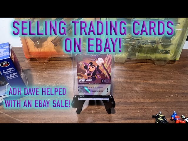 SELLING TRADING CARDS ON EBAY. ANOTHER RESELLER HELPS ME GET AN EBAY SALE! #ebay #reseller #toys
