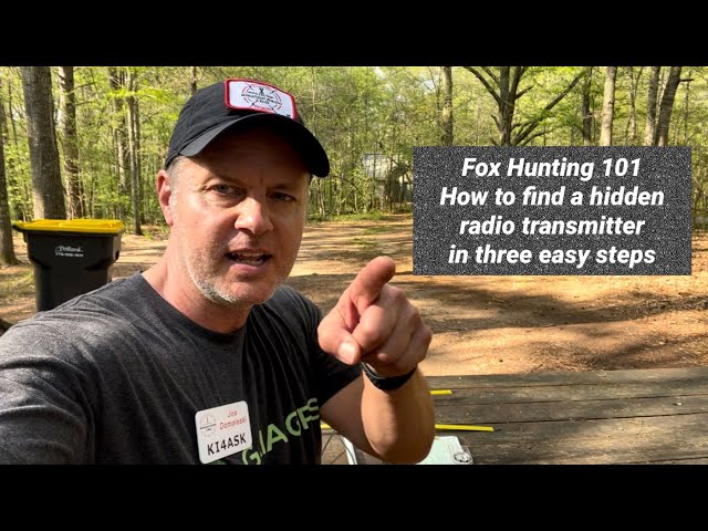 Fox hunting 101 - how to find a hidden radio transmitter in three easy steps #hamradio #foxhunting