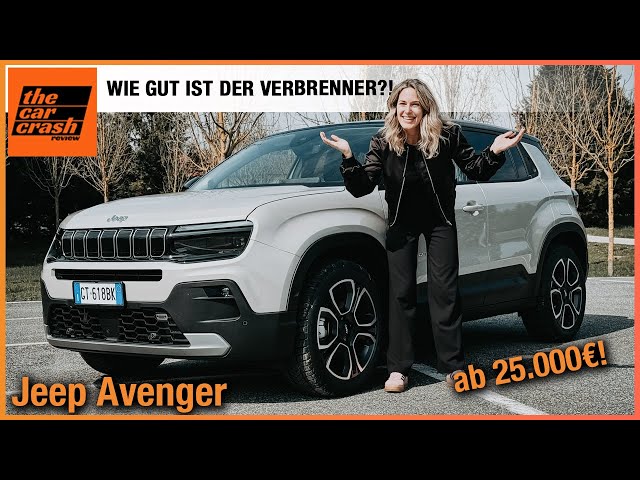 Jeep Avenger (2024) Wir fahren den Verbrenner ab 25.000€! Fahrbericht | Review | Test | Mildhybrid
