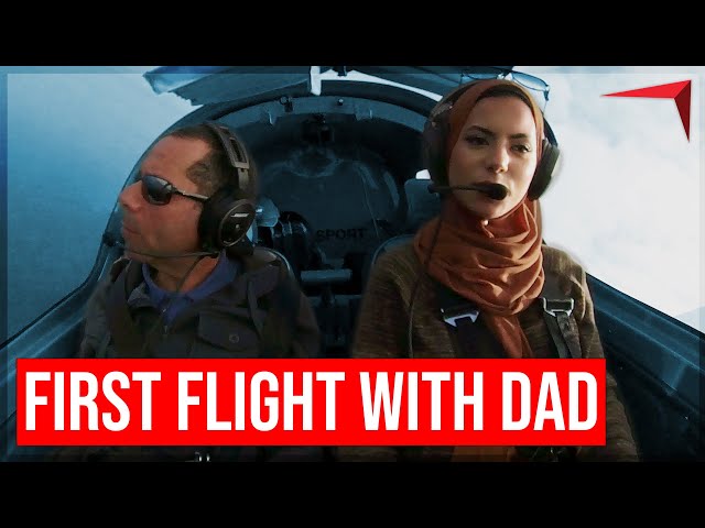 Pilot Flies Her Dad for Father's Day | FIRST TIME FLYING
