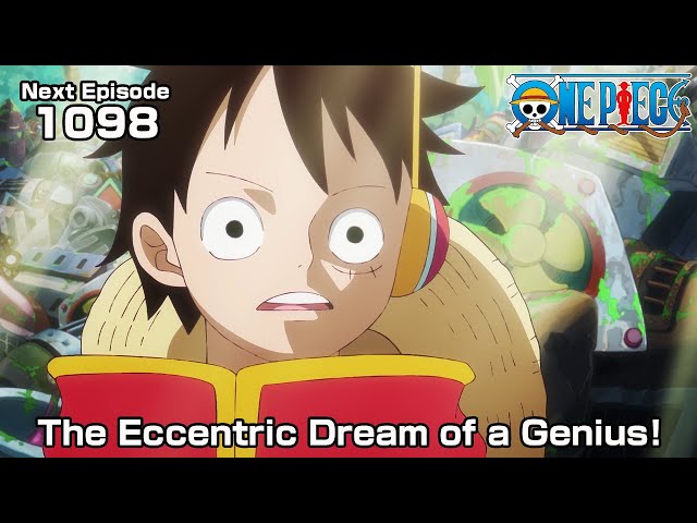 ONE PIECE episode1098 Teaser "The Eccentric Dream of a Genius!"