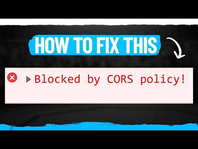 Learn CORS In 6 Minutes