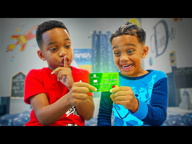 Boys Buy ROBLOX GAMES WITH MOM CREDIT CARD, They Learn Their Lesson | The Prince Family Clubhouse