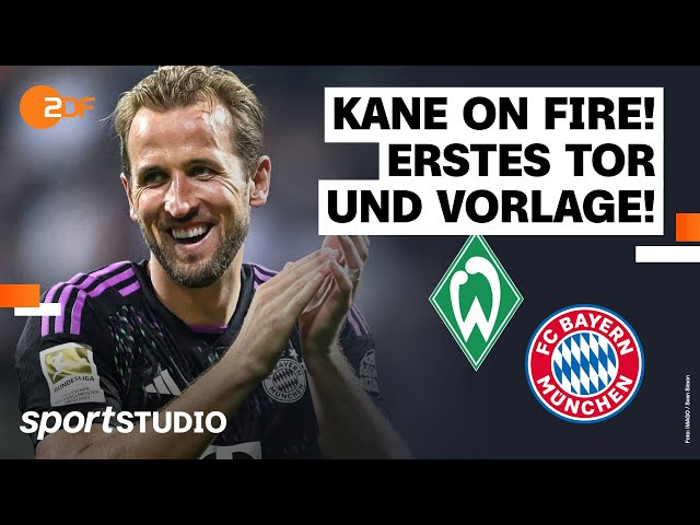 SV Werder Bremen - FC Bayern München | Bundesliga, 1. Spieltag Saison 2023/24 | sportstudio