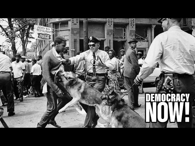 60 Years Ago: Police Attack Children’s Crusade with Dogs & Water Cannons in Birmingham, Alabama