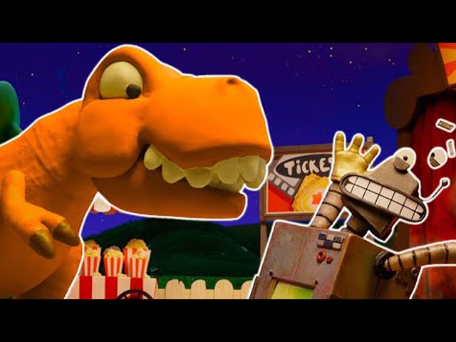 Movie Ticket Madness 🦖 Funny Cartoons for Kids 🎬 The Play-Doh Show ⭐️