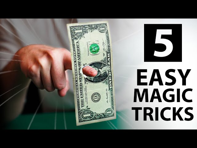 5 EASY And IMPOSSIBLE Magic Tricks | Revealed