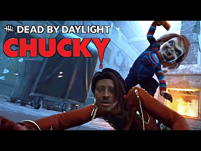 DON'T LET CHUCKY CATCH YOU IN DEAD BY DAYLIGHT...HE'S SCARY AF!