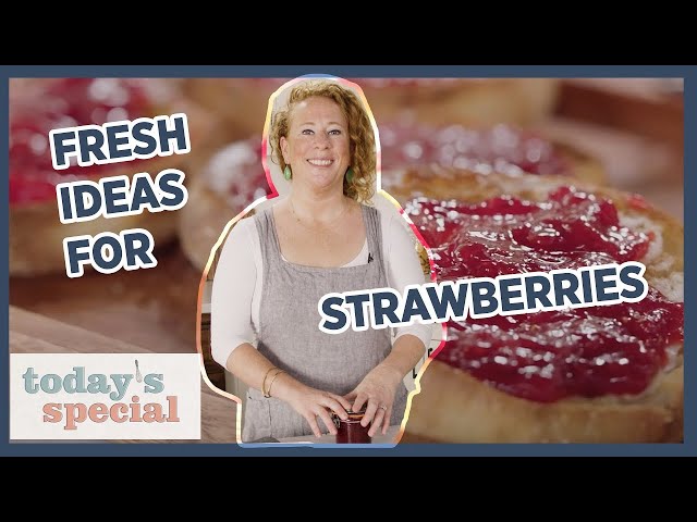 Strawberry Flavor All Year Long with Strawberry Jam and Lemonade | Today's Special with Ashley Moore