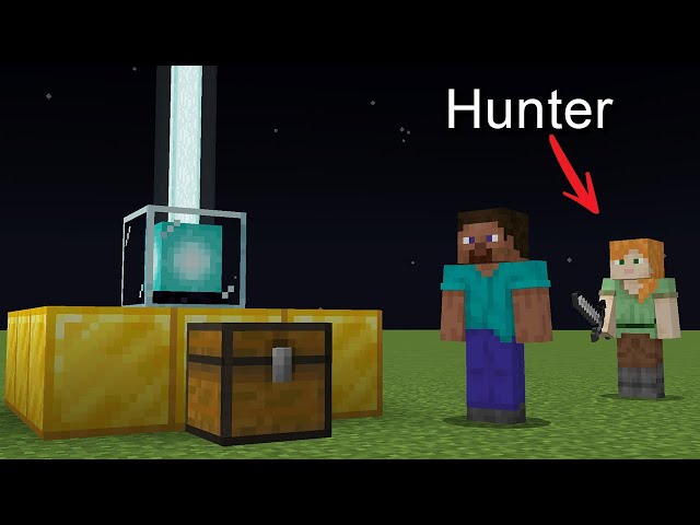 Minecraft Beacon Looter VS Hunter