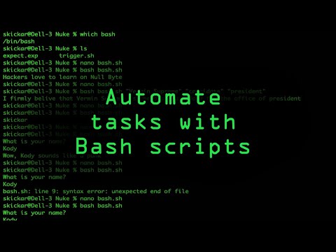 Write Your Own Bash Scripts for Automation [Tutorial]