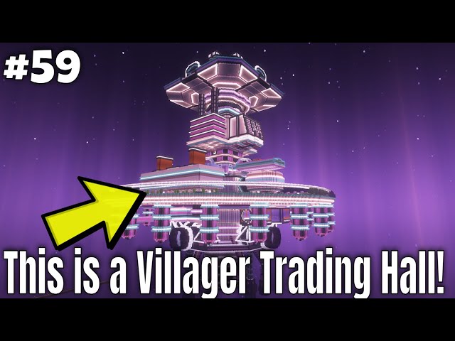 The Most Epic Villager Trading Hall Ever! | Minecraft Survival [ep. 59]