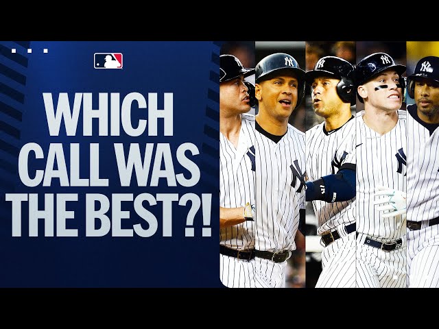 John Sterling's ICONIC home run calls for the Yankees! (Bernie/Jeter ➡️ Judge/Stanton & MUCH MORE!)