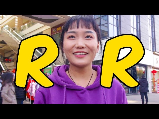 Chinese can't pronounce the letter R?