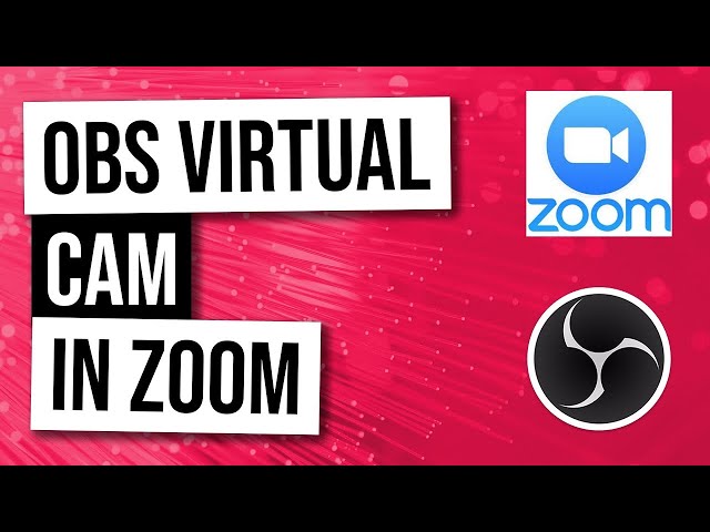 Integrate OBS Studio Virtual Cam into Zoom [Zoom meeting for beginners]