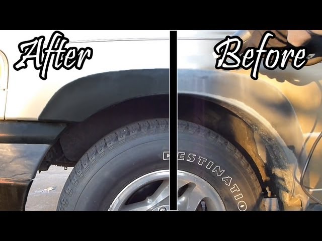 Restore your Faded Plastic on your Car