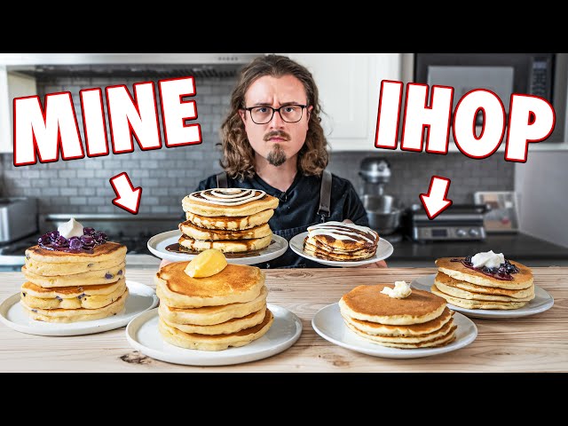 Making IHOP Pancakes at Home | But Better