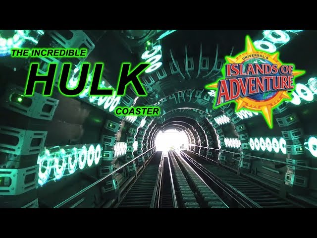 2019 The Incredible Hulk Coaster On Ride Front Seat HD POV Universal's Islands of Adventure Orlando